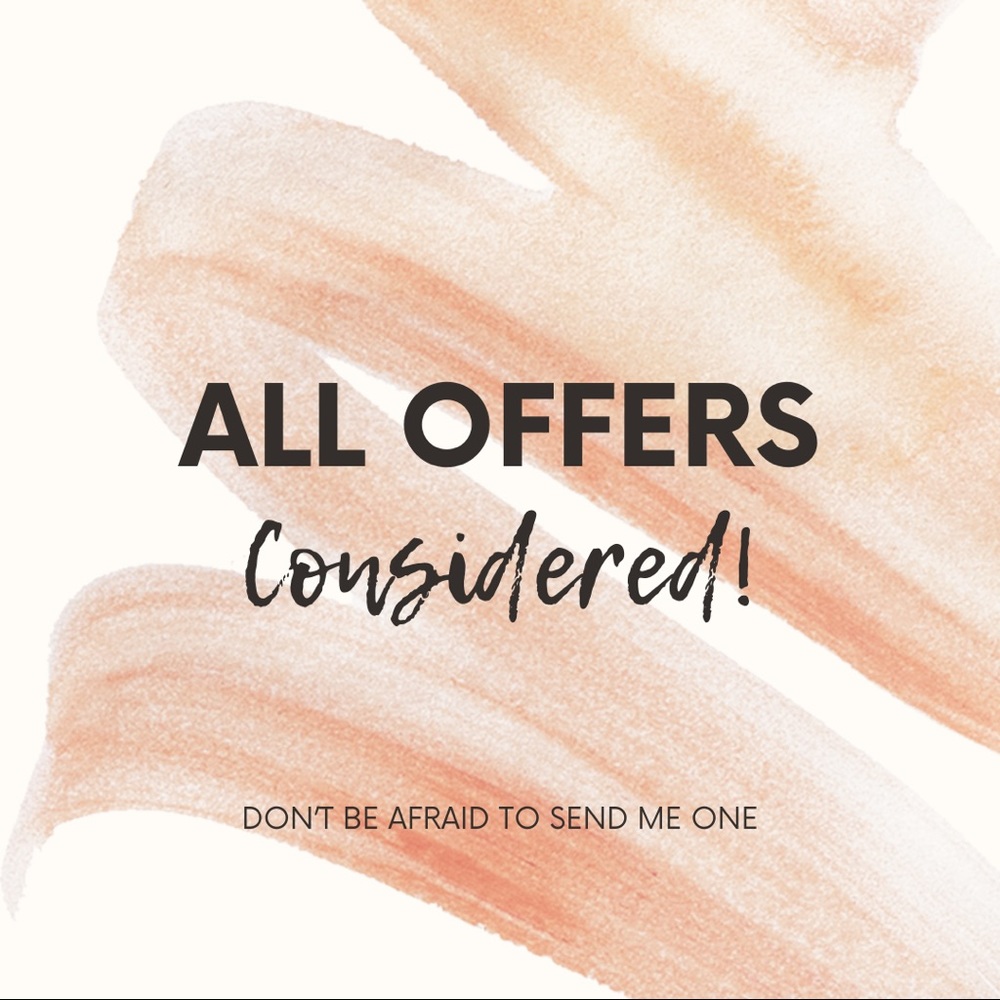 All offers considered!